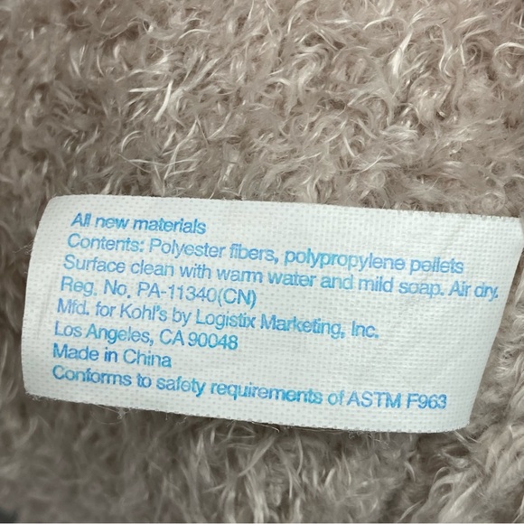 Sandra Boynton Rhinoceros 12” Gray Stuffed Plush Rhino Kohls Cares - Picture 9 of 9